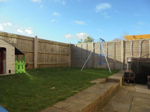 Rear garden