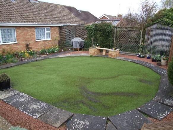Rear garden