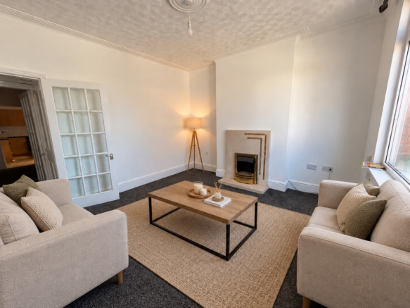 Living room - furnished
