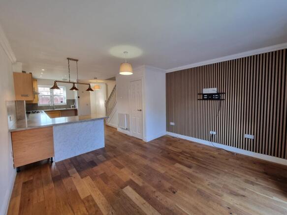 Open Plan Lounge/ Breakfast Kitchen