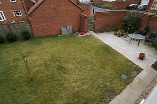 'rear garden'