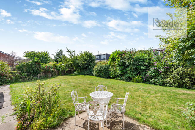 Rear garden