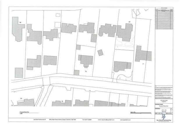 1725 - 203B PROPOSED BLOCK PLAN