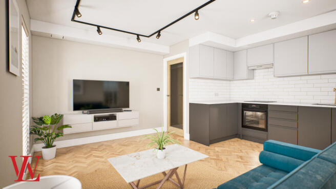 Living / Kitchen / Dining Room