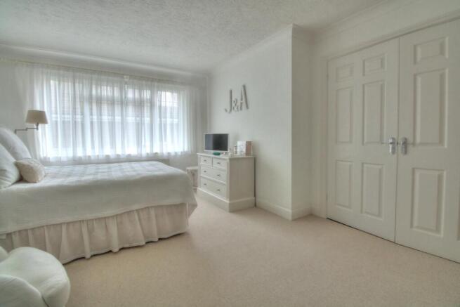 Main bedroom with wardrobes