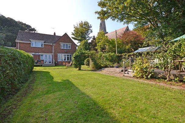 Rear of property