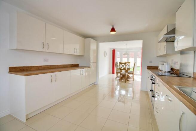 Kitchen through t...