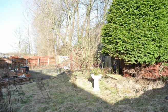 Rear garden