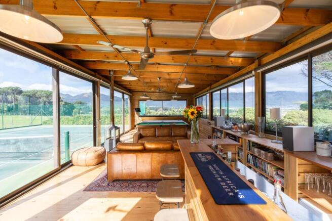 Games Room Interior from Barbecue side