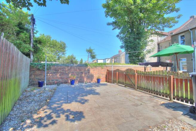 Rear garden