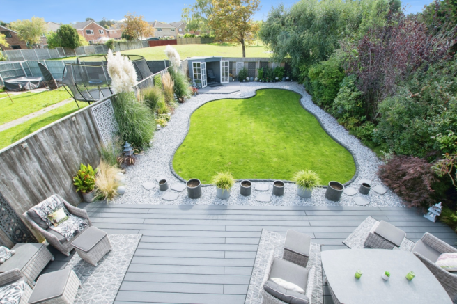 Rear garden