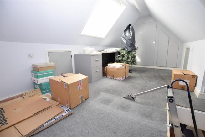 Loft/Hobbies Room (access via pull down ladder)
