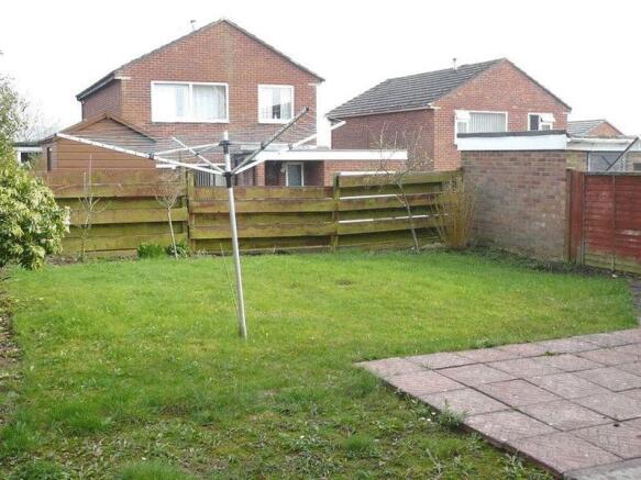 Rear garden