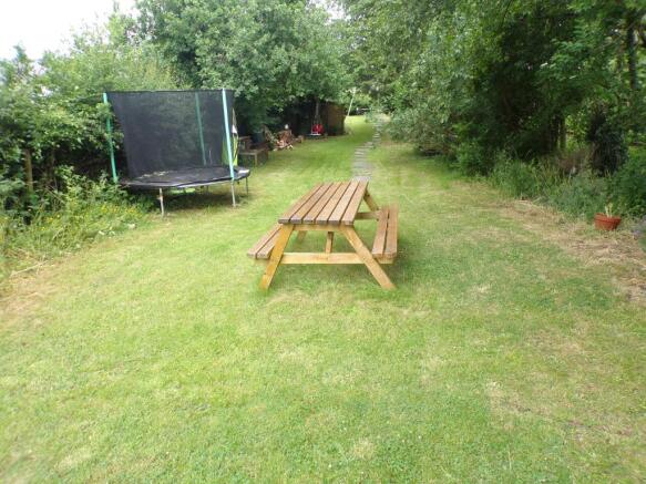 Rear garden