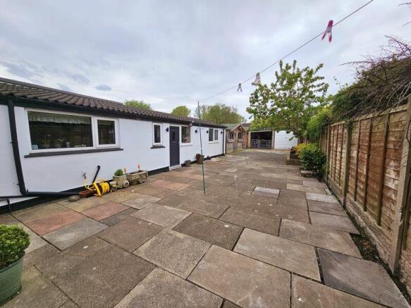 Rear Patio
