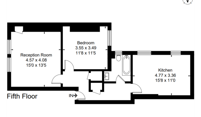 Flat 23 Russell Chambers, Bury Place, Bloomsbury, London WC1A 2JU