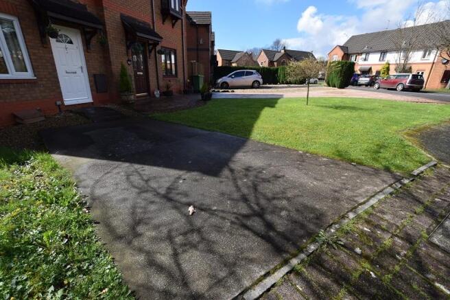 Driveway and entrance