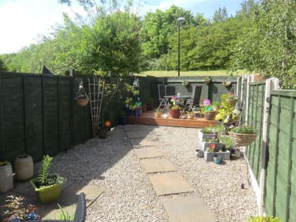 Rear garden