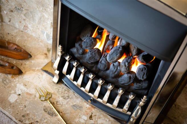 Fireplace In Living