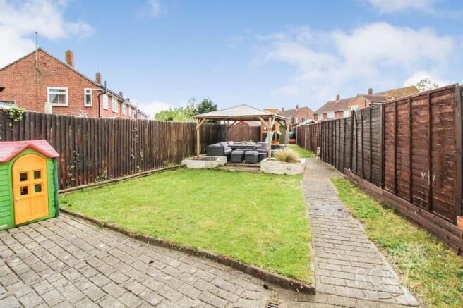Rear garden