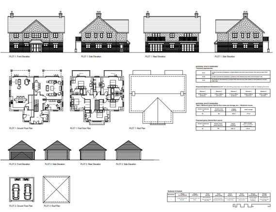 A rare opportunity to acquire a self build plot i