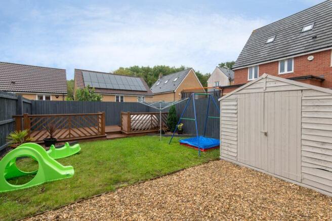 Rear garden