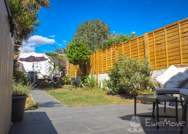 Newly renovated rear garden