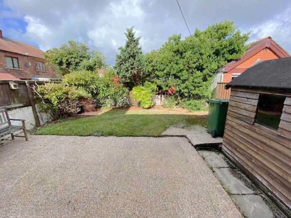 Rear of Property