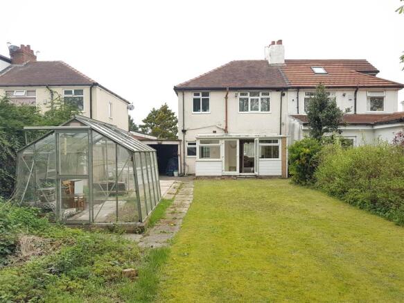 Rear garden