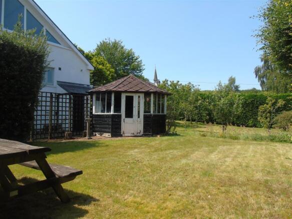Private Lawn and Summerhouse