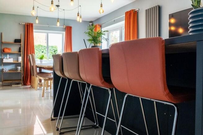 The breakfast bar