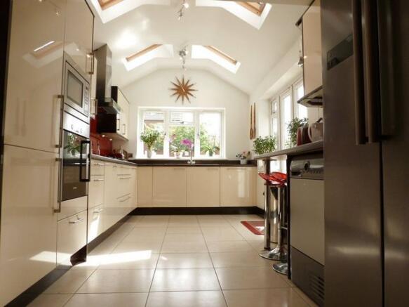 Extended Kitchen Family room