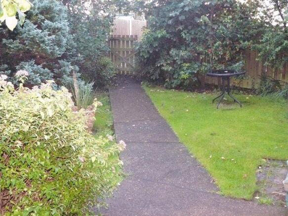 Rear garden