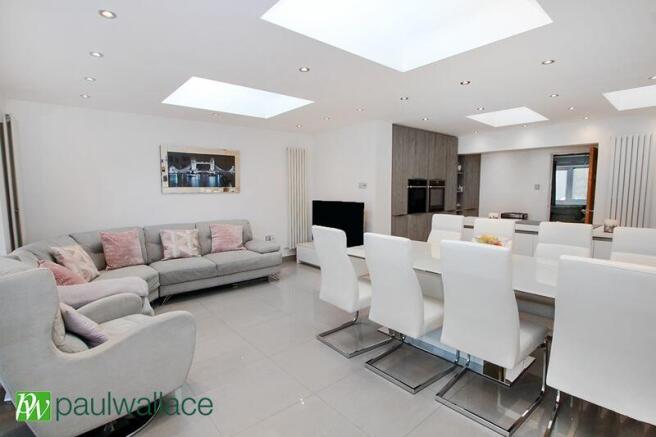 Kitchen/Dining/Seating Area