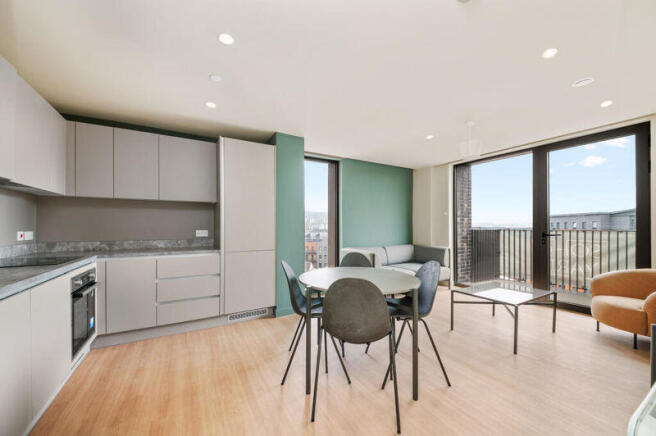 Open plan living space