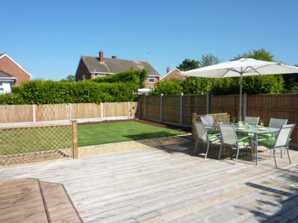 Beautiful South Facing Rear Garden