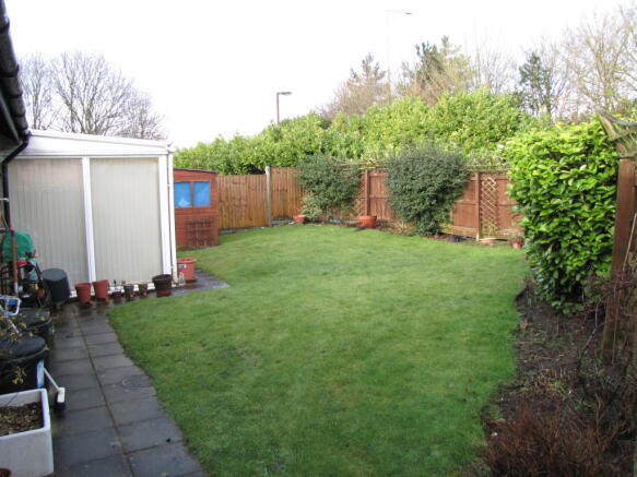 Private Rear Garden