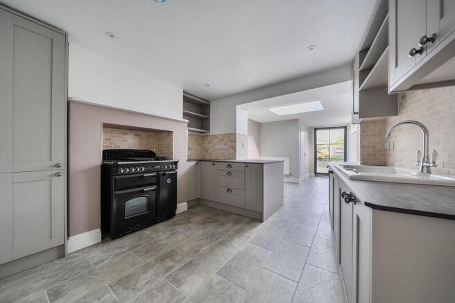 Kitchen Leading into Dining Space