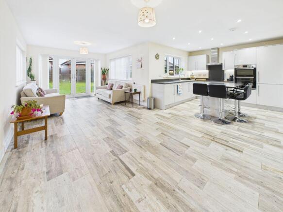 Open Plan Living Dining Kitchen