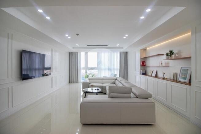 16th Floor 4 Bedroom Condo For Sale - Noblesse Residences, Boeung Kak 1, Phnom Penh