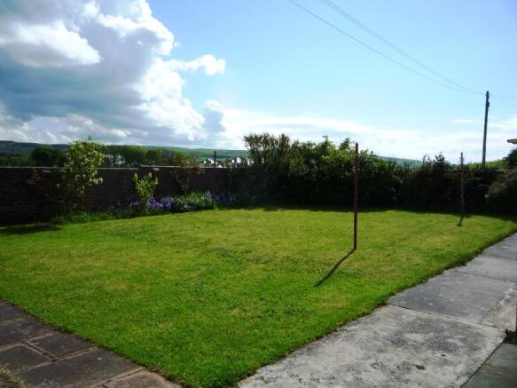 South facing garden