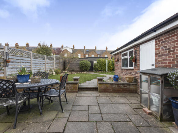 Rear Patio