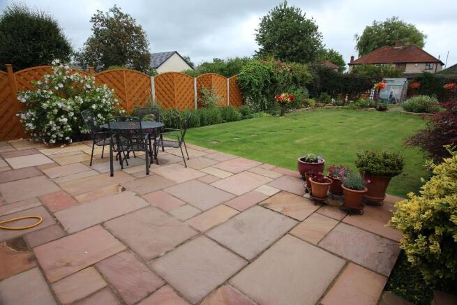 Rear garden