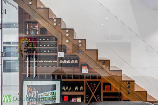 Bespoke Stairs, Wine Cabinet