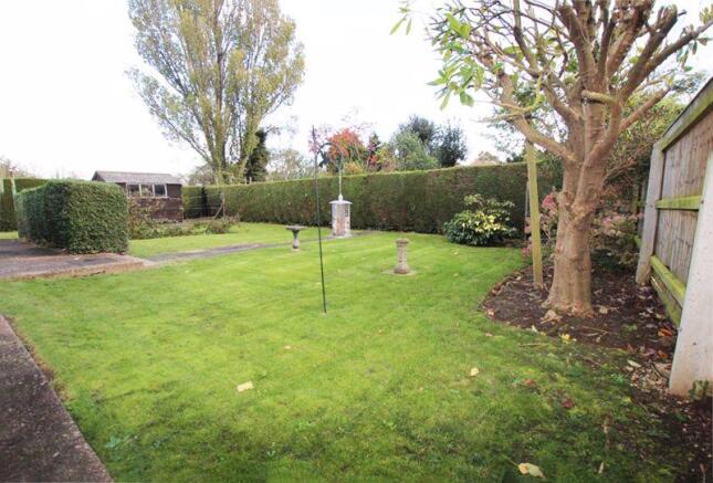 Rear garden