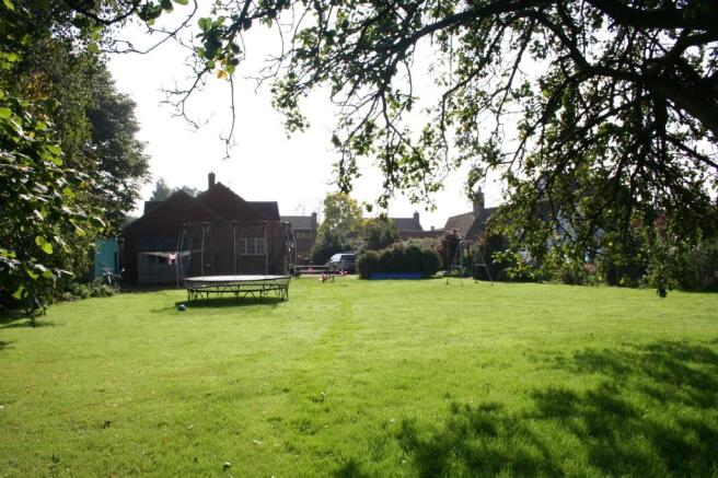 Rear garden