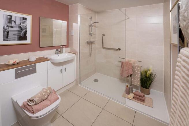 Show home shower room