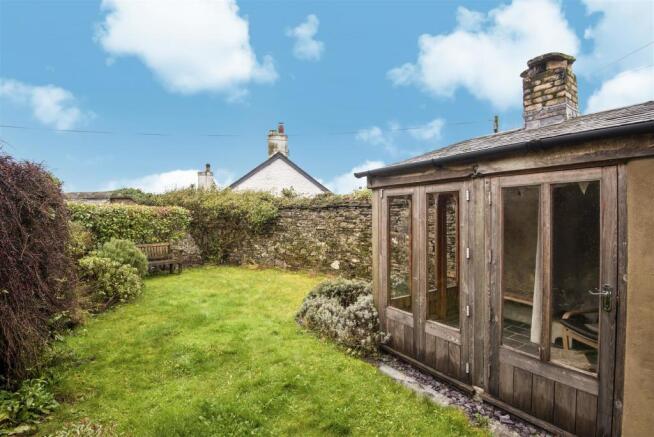 Rear Garden with Summer House