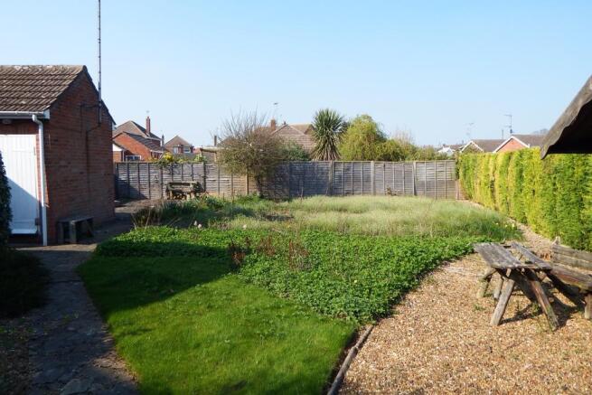 Rear garden