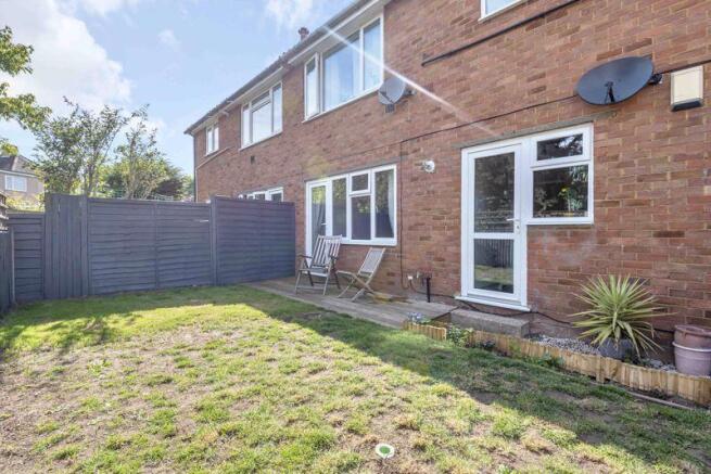 Rear garden sh...
